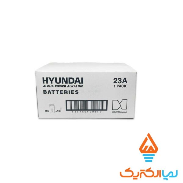 باتری ریموتی A23 آلکالاین آلفا پاور HYUNDAI - Image 2