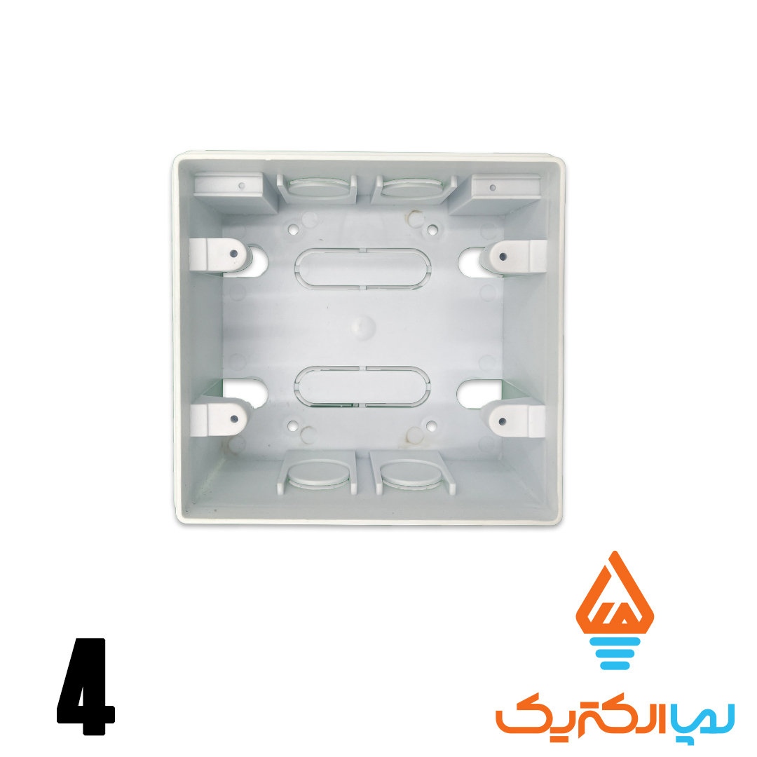 جعبه فیوز 4 تایی مدل ستاره برق سارو 2 جعبه فیوز مینیاتوری 4 تایی مدل ستاره برق سارو - Image 3