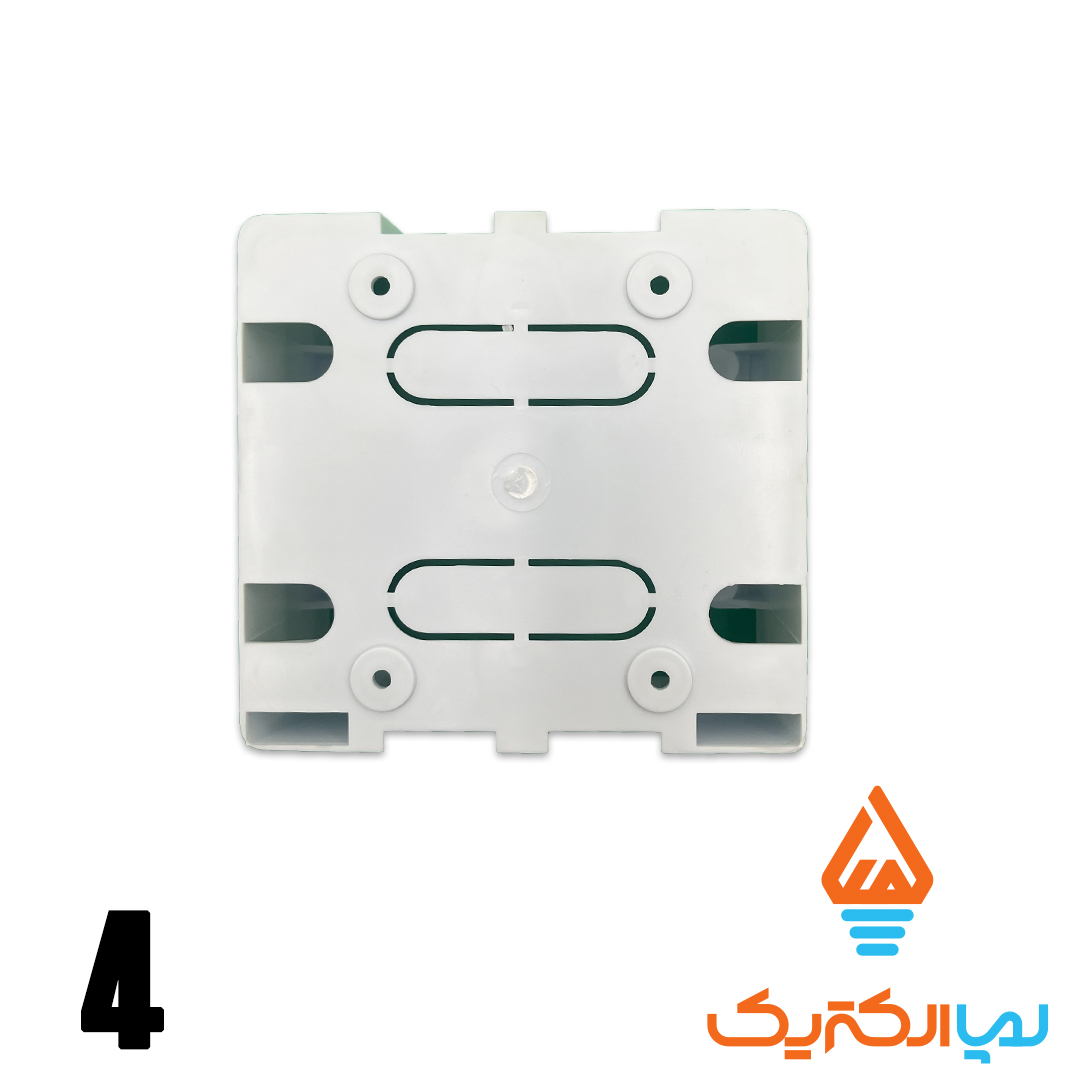 جعبه فیوز 4 تایی مدل ستاره برق سارو 3 جعبه فیوز مینیاتوری 4 تایی مدل ستاره برق سارو - Image 2