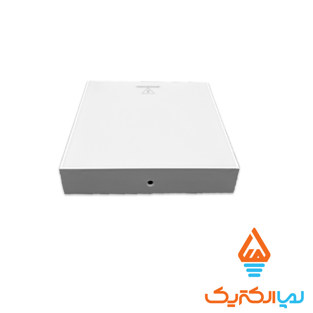 پنل مربع روکار 22 وات نمانور 3 پنل روکار مربع 22 وات مهتابی مهتا نمانور - Image 4