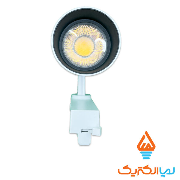 چراغ ریلی 30 وات بدنه سفید آفتابی نمانور - Image 2