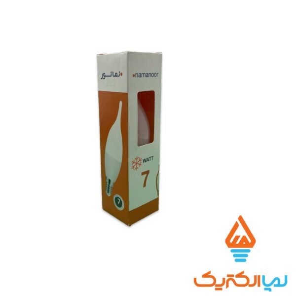 لامپ LED اشکی 7 وات صدفی نمانور - Image 2
