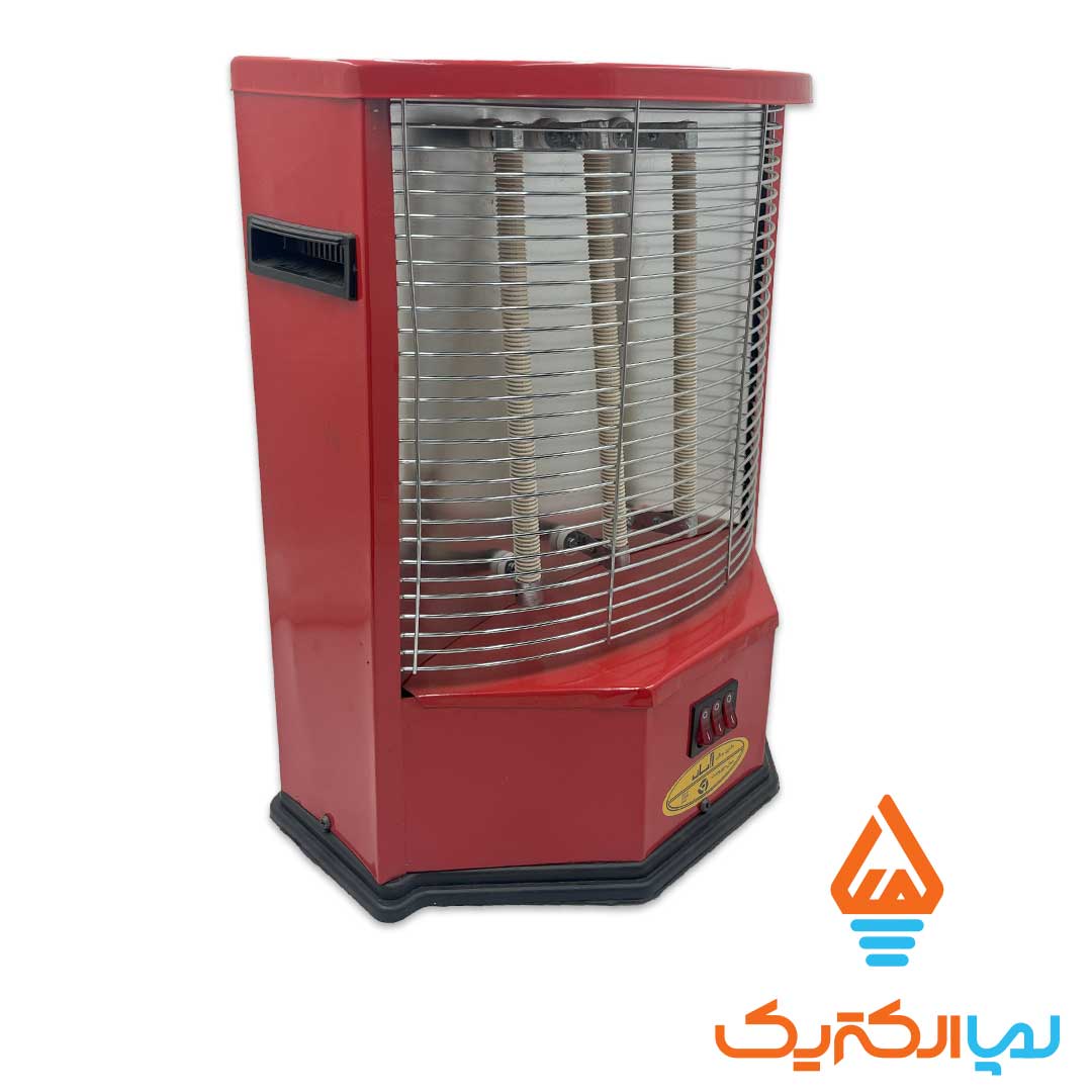 بخاری برقی ایستاده آیسان 2 بخاری برقی ایستاده مدل تویوست آیسان - Image 2