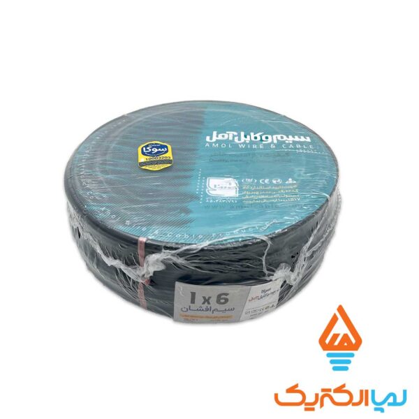 سیم افشان نمره 6 سوکا (سیم و کابل آمل) - Image 2