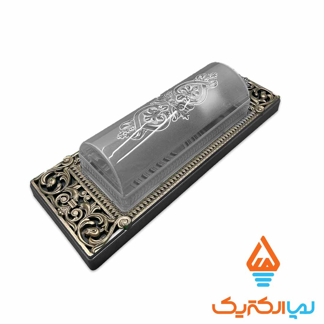 چراغ دیواری ترنج طلایی روشنایی دوستان 2 چراغ دیواری مدل ترنج طلایی روشنایی دوستان - Image 3