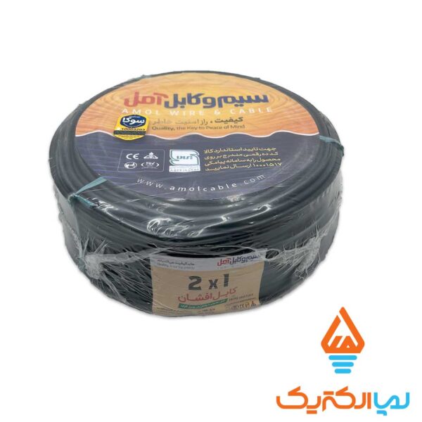 کابل افشان 2 در 1 سوکا (سیم و کابل آمل) - Image 2
