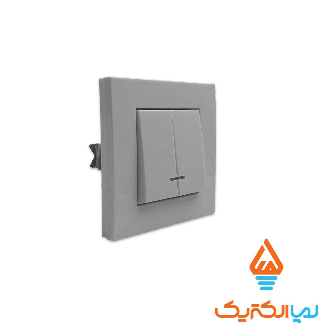 کلید دوپل کارن سفید جهان الکتریک 2 کلید کارن سفید جهان الکتریک - کلید دوپل - Image 3