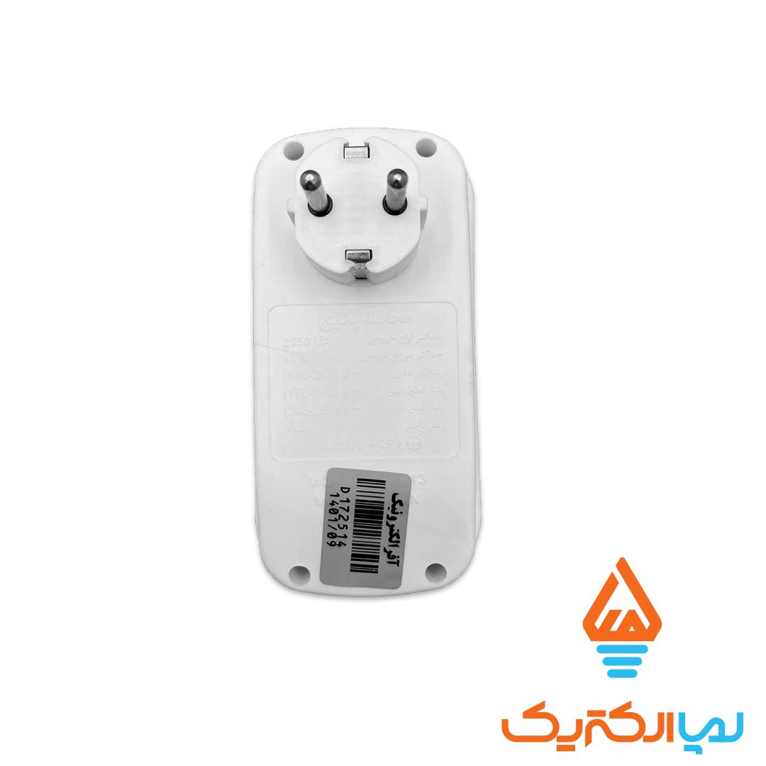 محافظ پکیج آفر الکترونیک 4 محافظ پکیج ارت دار دوشاخه دار آنالوگ آفر الکترونیک - Image 3