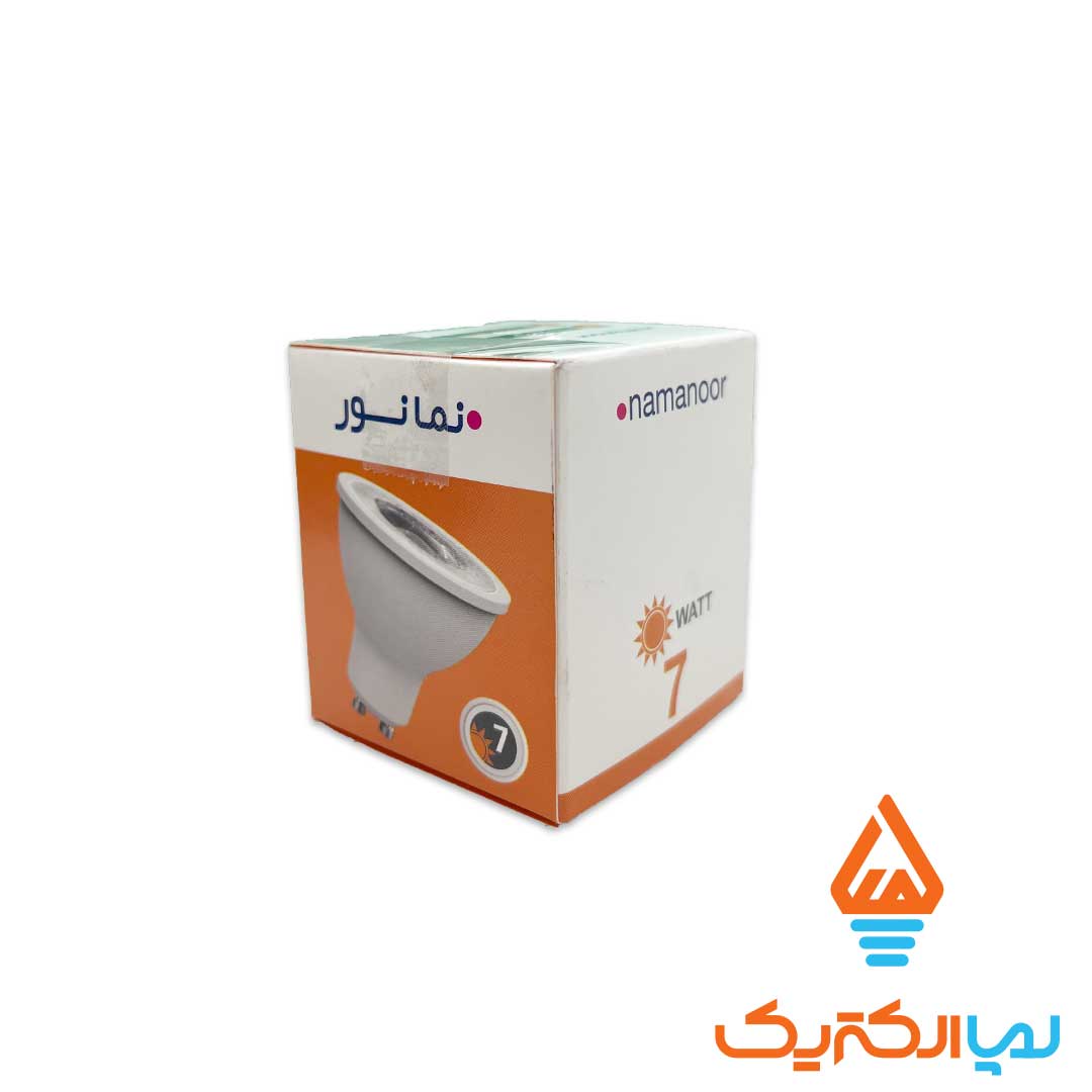 هالوژن پایه استارتی 7 وات نمانور آفتابی 2 لامپ هالوژن پایه استارتی آفتابی نمانور - Image 4