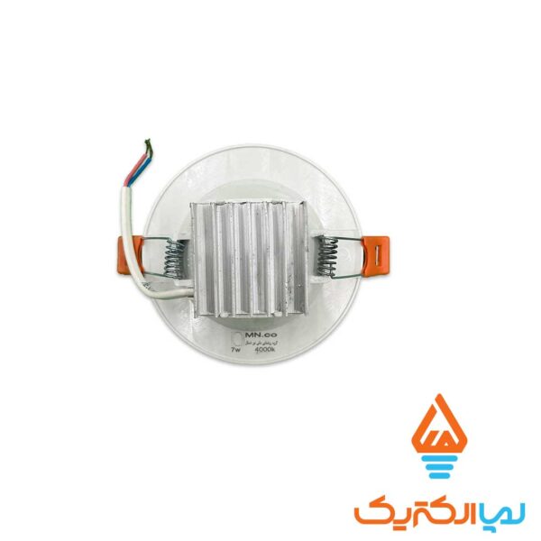 پنل 7 وات بدنه سفید مهتابی مانی نور - Image 2