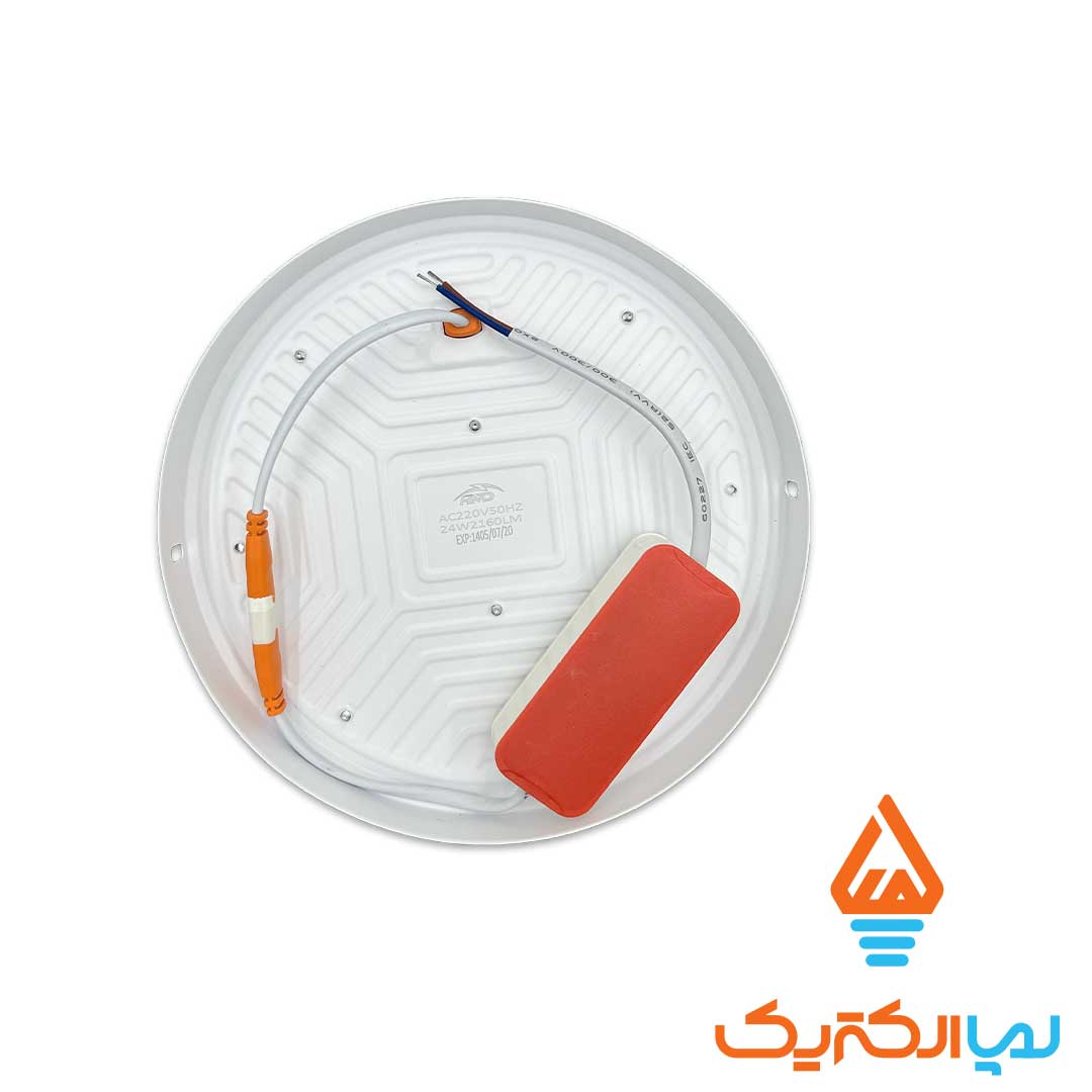 پنل روکار 24 وات حامدتجارت 1 پنل فول لایت روکار 24 وات مهتابی HMD - Image 2