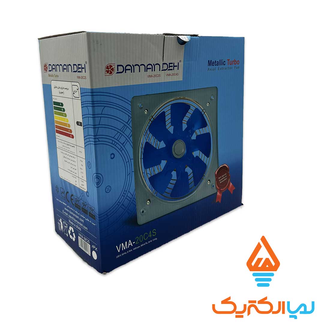 تههویهه فلزی خانگی 20 دمنده 3 تهویه فلزی خانگی پره 20 دمنده - Image 3