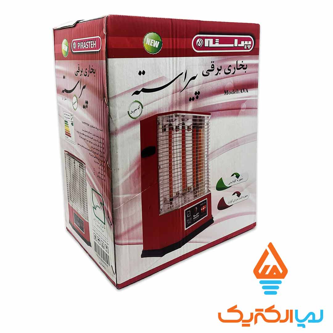 بخاری برقی پیراسته 2 بخاری برقی ایستاده مدل آوا پیراسته - Image 2