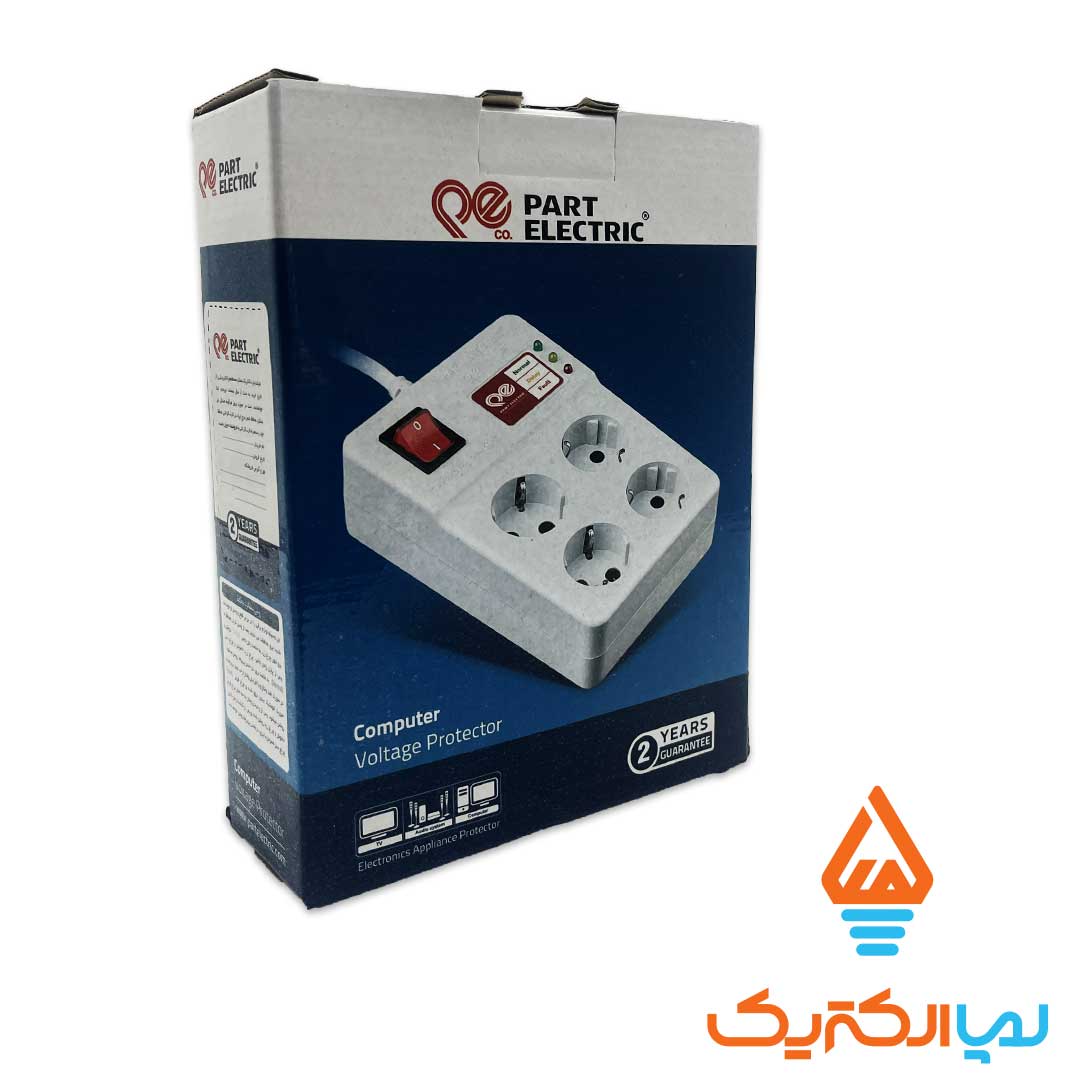 محافظ 4 خانه صوتی تصویری 1 متری 2 محافظ 4 خانه صوتی و تصویری 5 متری پارت الکتریک - Image 2