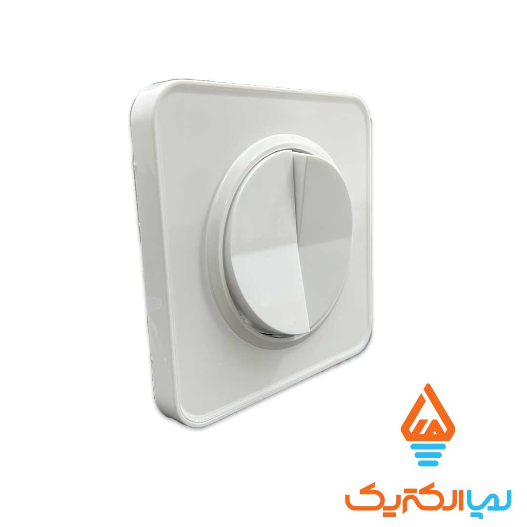 دوپل سفید اسپیناس 2 کلید دو پل اسپیناس ایران الکتریک - Image 2