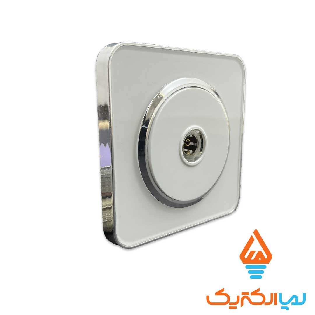 اسپیناس سفید نقره ای ایران الکتریک انتن 1 پریز آنتن اسپیناس ایران الکتریک - Image 8