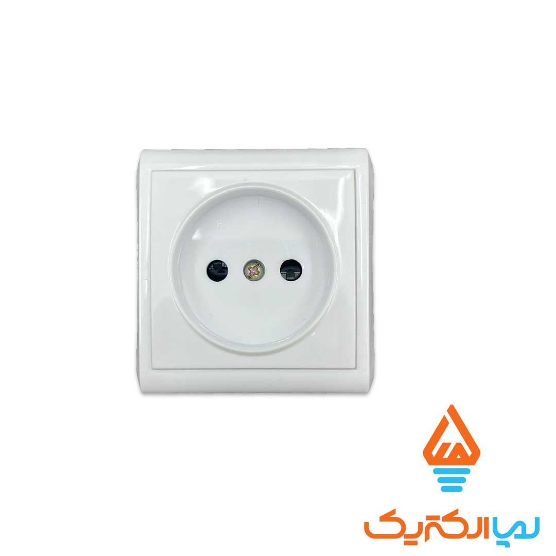 پریز روکار الیزه ایران 2 کلید و پریز ایران الکتریک مدل الیزه روکار - Image 2