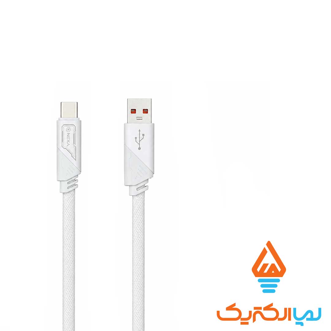 کابل شارژ نکسا تایپ سی 3 کابل USB به Nexa Type-C طول 1.2 متری مدل L73 - تصویر 2