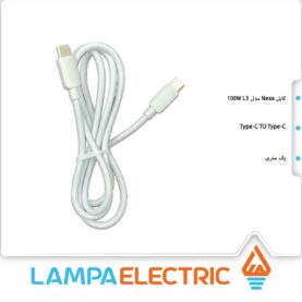 کابل دو سر تایپ سی 100W نکسا مدل L3